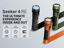 Olight Seeker 4 Pro CW (Negro Mate)