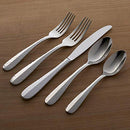 Oneida Vulcan 20 Piece Fine Flatware Set, Service for 4, 18/0 Stainless Steel