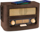 Altavoz Bluetooth vintage Fuse RAD-V2 con radio FM y cargador inalámbrico