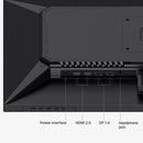 Monitor de escritorio LCD IPS ELED UHD 4K de 27" de píxeles móviles