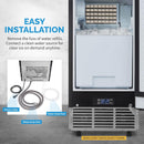 REFURB Newair Daily Clear Ice Cube Maker w/ Self-Cleaning Function