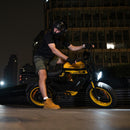 HappyRun G100 Pro Yellow 6000W Electric Bike Dual Battery