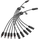 Conectores paralelos para paneles solares BougeRV Solar Y Cable extra largo de 5 a 1