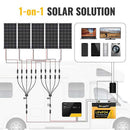 Conectores paralelos para paneles solares BougeRV Solar Y Cable extra largo de 5 a 1