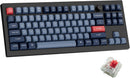 Keychron V3 Max Swappable RGB Backlight Red Switch Keyboard - Black - Knob Version