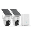 Cámaras de seguridad AOSU 2K para exteriores, inalámbricas, kit de 2 cámaras - C9C3CA11