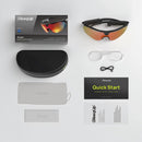 BleeqUp Ranger AI Sports Camera Glasses with ZEISS Premium Lenses