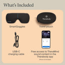 Therabody SmartGoggles Heated Eye Massager - Black (2nd Generation)