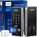 Cerradura de seguridad inteligente Philips con Bluetooth y Wi-Fi - DDL240X-1HBG