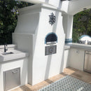 Chicago Brick Oven - CBO 750 Hybrid Pizza Oven DIY Kit (Commercial) |  Dual-Fuel (Gas and Wood)