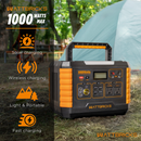 Estación de energía Wattbricks MP1000 (2000w Pico) 999wh