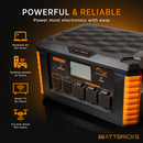 Wattbricks MP2000 Power Station (4000w peak) 2264.4Wh