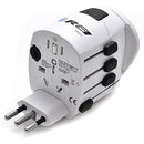 World Travel Adapter Plug International- All in One- 1 USB- Compact Design (M8-PLUS)