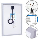 Acopower 25W Off-grid Solar Kits, 5A charge controller with SAE connector