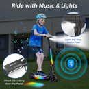 Patinete eléctrico ajustable isinwheel S7 para niños de 8 a 14 años