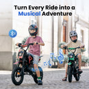 isinwheel A14 Moto de cross eléctrica con altavoz Bluetooth