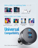 Cargador de coche USB-C Anker PowerDrive IIIDuo