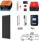 Acopower 200W mono
 Monofásico de 200 W
 300 Ah
 (3x100Ah) Li-ion 300Ah M200w