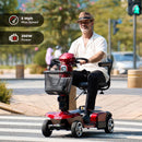 iScooter X-03 Mobility Scooter with Basket