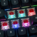 Keychron K8 Pro Swappable RGB Backlight Aluminum Red Switch - Black