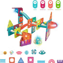 Contixo ST15 65-Piece Glow-in-the-Dark Marble Run Magnetic Tile Set