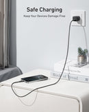 Cable Anker USB-C a USB-C (0,9 m / 1,8 m, 240 W, trenzado reciclado)