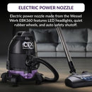 Aspiradora sin bolsa con filtro de agua Prolux CTX ELITE con kit de limpieza con champú Prolux Storm