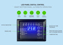 EQCHEN 350 lb Ice Maker Commercial Ice Machine with 230 lb Ice Bin