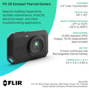 Cámara térmica compacta profesional FLIR C5 con MSX y WiFi