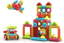 Contixo ST5 144pc Bristle Shape 3D Tile STEM Building Block Set
