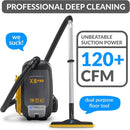 Aspiradora de mochila comercial Prolux X8 Pro con kit de herramientas Deluxe de 1 1/2" 