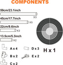 Contixo Axe Throwing Bristle Target Set for Kids