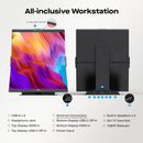 Pantalla LCD Geminos de píxeles móviles