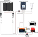 Acopower 200w Mono
 400 Ah
 (2x200 Ah) Li-ion 400 Ah M600 W