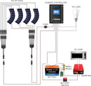 Acopower 110w flex
400Ah/3kW
(2x200Ah) Li400Ah F440w