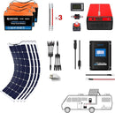 Acopower 110w flexible
 300 Ah/1,5 kW
 (3x100Ah) Batería de litio de 300 Ah y 440 W