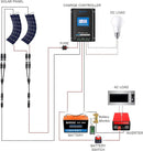 Acopower 110w flexible
 300 Ah/1,5 kW
 (3x100Ah) Batería de litio de 300 Ah y 220 W
