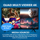 4K Quad Multi-Viewer 4x2 Seamless Switch (UHD-402MV)