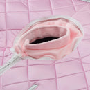 Durasage Health - Sauna de interior portátil grande de iones negativos con bajo EMF, silla y reposapiés calefactado incluidos - Rosa claro