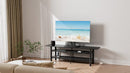 Soporte de TV de mesa ErgoAV extragrande con gestión de cables y compartimento para televisores de hasta 86"