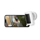 Ring - White Outdoor Cam Plus - Battery with 2K Video