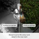 Ring - White Outdoor Cam Plus - Battery with 2K Video