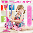 Set de guitarra musical y micrófono Contixo para niños TG4