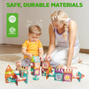 Contixo ST15 65-Piece Glow-in-the-Dark Marble Run Magnetic Tile Set