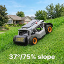 Mowrator S1 Remote Control Lawn Mower 4WD 18Ah Battery Wide Wheel Edition