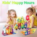 Contixo ST4 Kids Magnet Toys Magnetic Tiles 112 PCS 3D Building Blocks