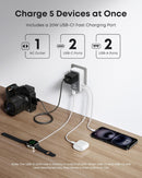 Adaptador de viaje Anker Nano (5 en 1, 20 W, 1 unidad)