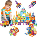 Contixo ST4 Kids Magnet Toys Magnetic Tiles 112 PCS 3D Building Blocks