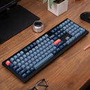 Keychron V6 Max Swappable RGB Backlight Brown Switch Keyboard - Black - Knob Version