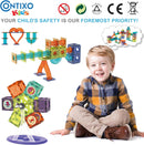 Contixo ST8 Juego de Construcción de 110 Piezas de Azulejos Magnéticos 3D Iluminados